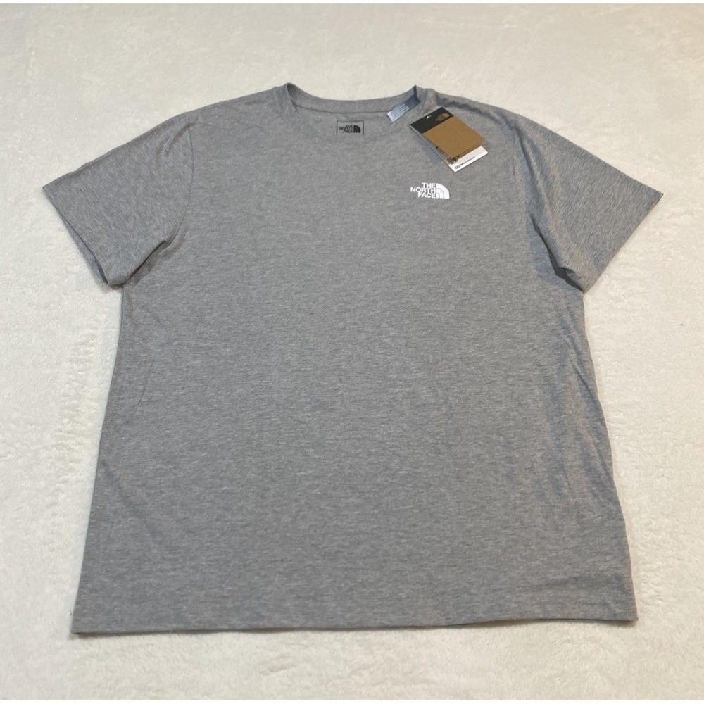 The North Face Evolution Box Never Stop Exploring T-Shirt Sz XL Gray NEW